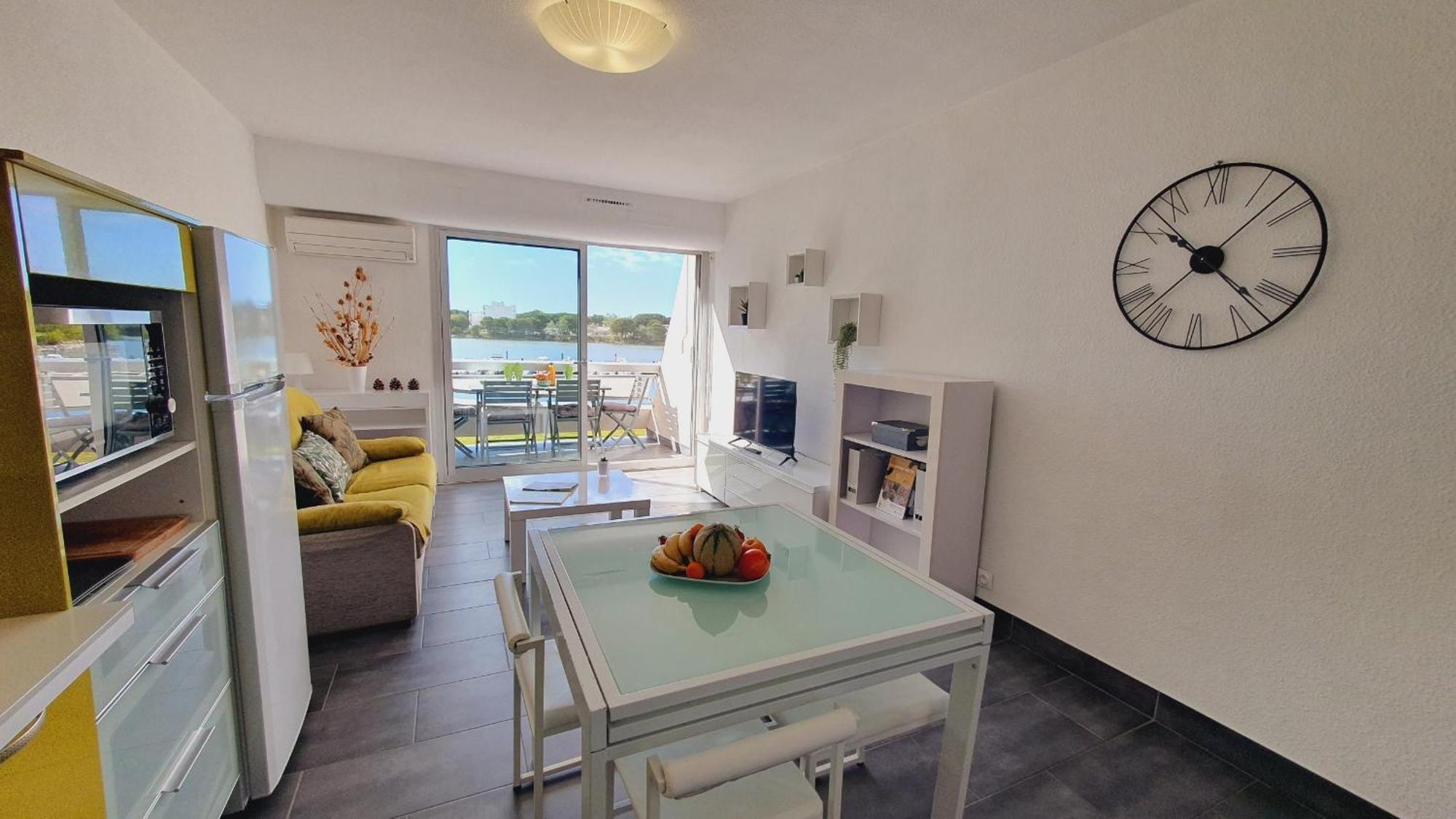L'Olympe Vue Lac Parking Clim Wifi - Rossiconciergerie - Linge Inclus La Grande-Motte Exterior photo